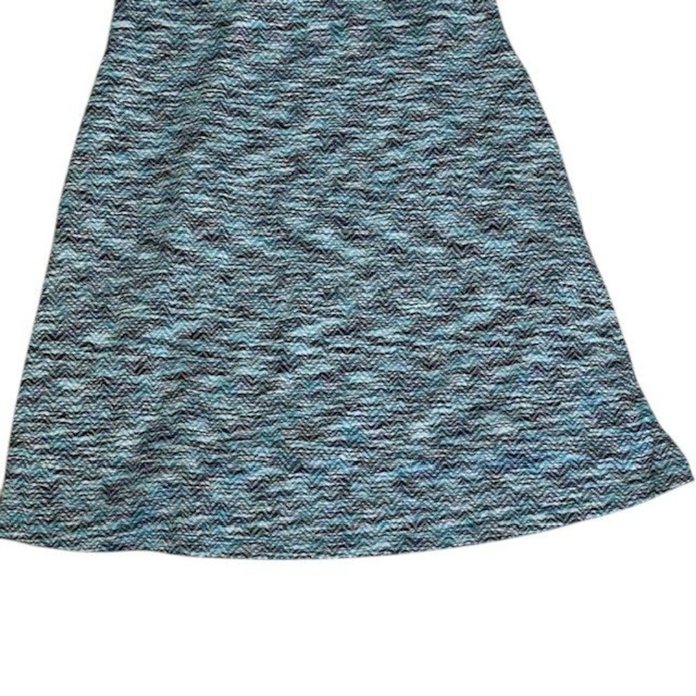 MPG Dress Athletic Racerback Tank Blue Patterned Casual Dress with Pockets Sz Sm - Picture 9 of 15